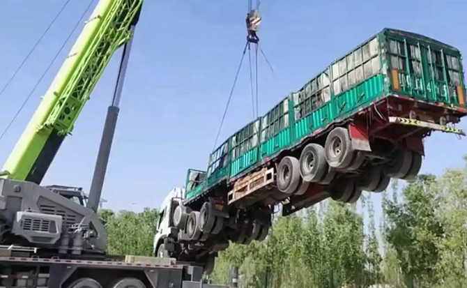 临朐道路脱困救援案例